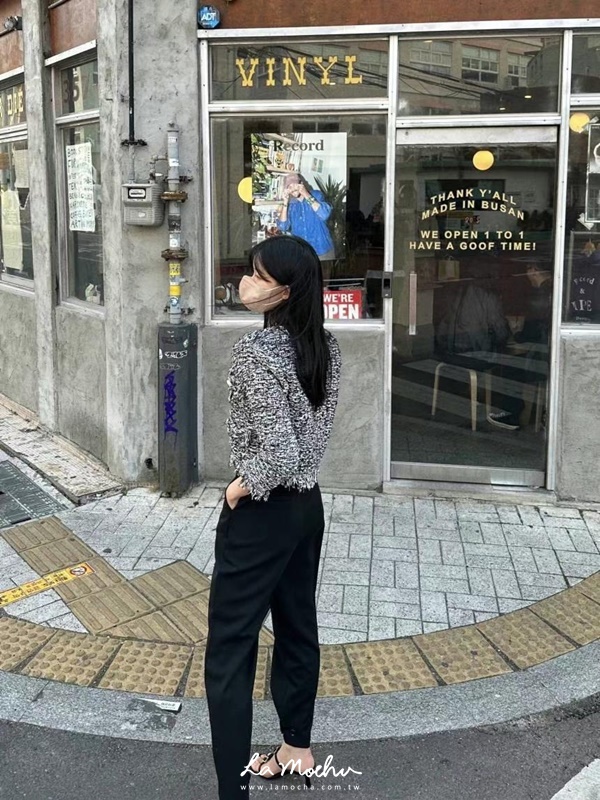 超可愛波羅釦編織小香毛線外套